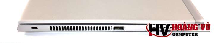 Bên trái: đầu đọc thẻ thông minh, USB 3.0 Type-A, khóa Kensington