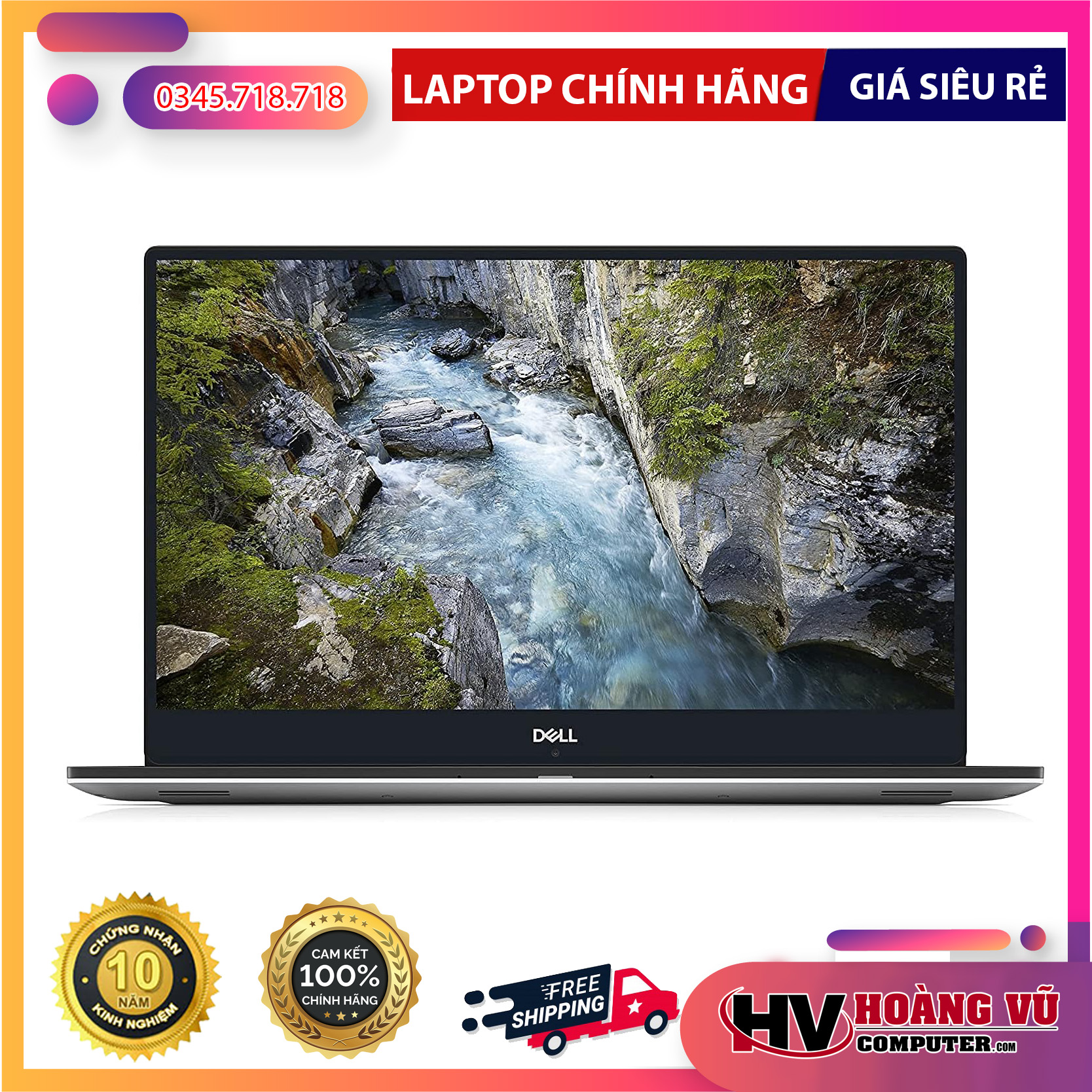 Dell Precision 5530 FHD Business Workstation Laptop PC (Intel Core i5-8400H, 16GB Ram, 512GB SSD, Camera, Thunderbolt) NVIDIA Quadro P1000 4GB GDDDR5