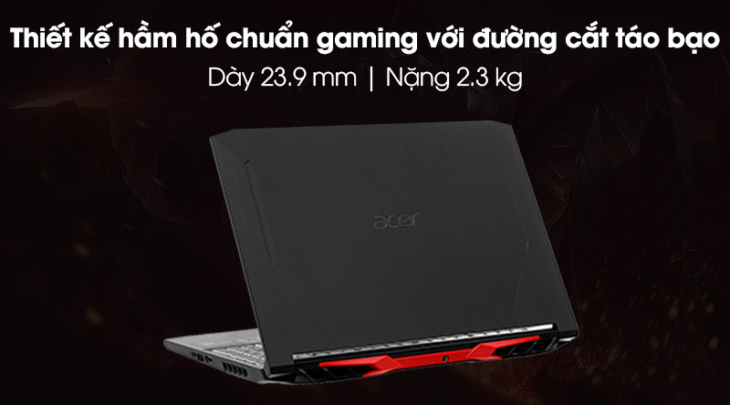 Laptop Acer Nitro 5 AN515 55 i5-10300H/16GB/512GB/144Hz/6GB GTX1660Ti/Win10