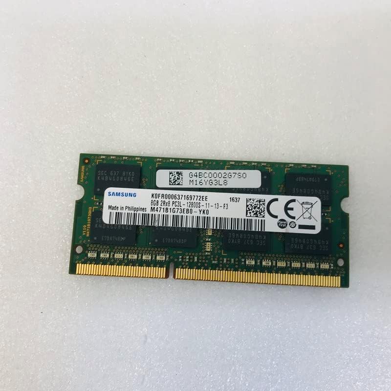 Bộ nhớ SAMSUNG 8GB 2Rx8 PC3L-12800S-11-13-F3 RAM M471B1G73EB0-YK0