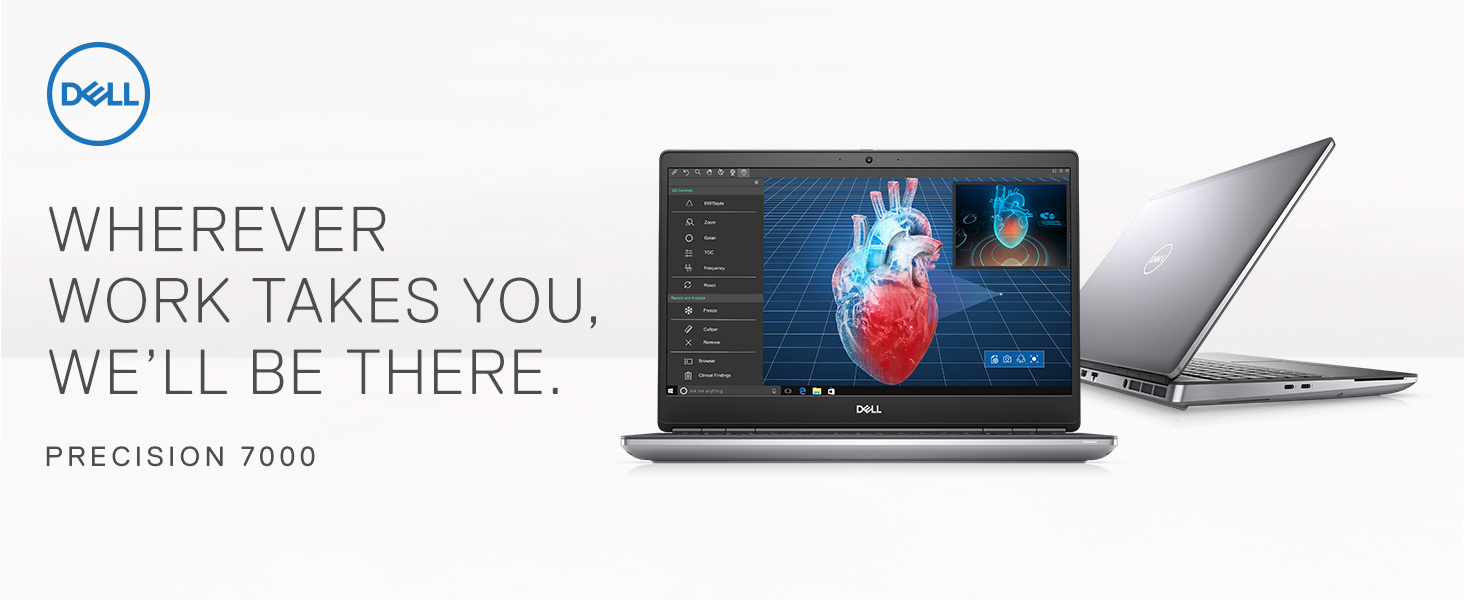 Dell Precision 7550, Máy tính xách tay FHD 15,6 inch - Intel Core i7-10850H, RAM DDR4 32GB, SSD 512GB, NVIDIA Quadro T2000 4GB, Windows 10 Pro - Bạc (Mẫu mới nhất)