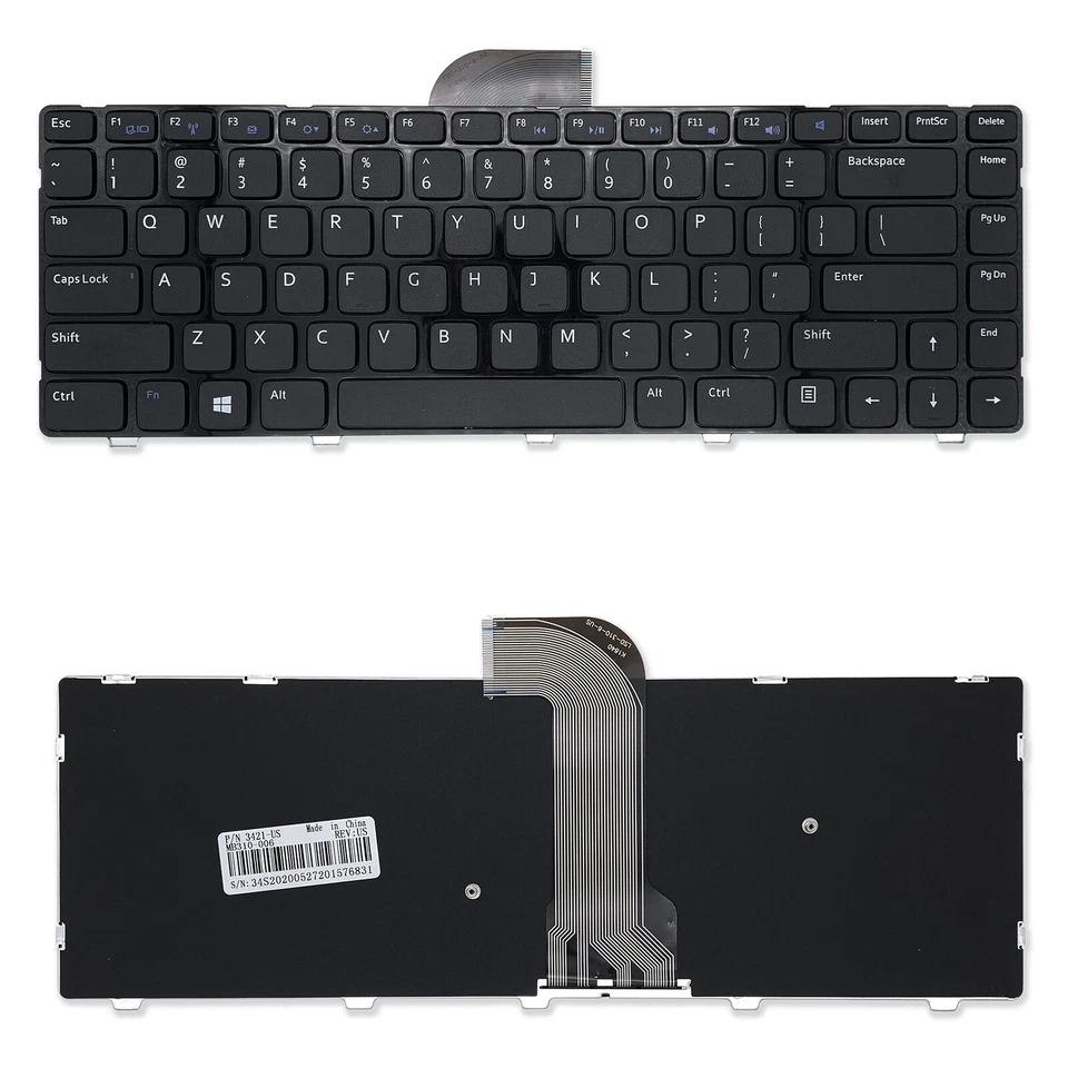 Thiết kế và ngoại hình thực tế của Bàn Phím Dell Inspiron 3421 3437 5421 5437 Vostro 2421 3421 Latitude 3440