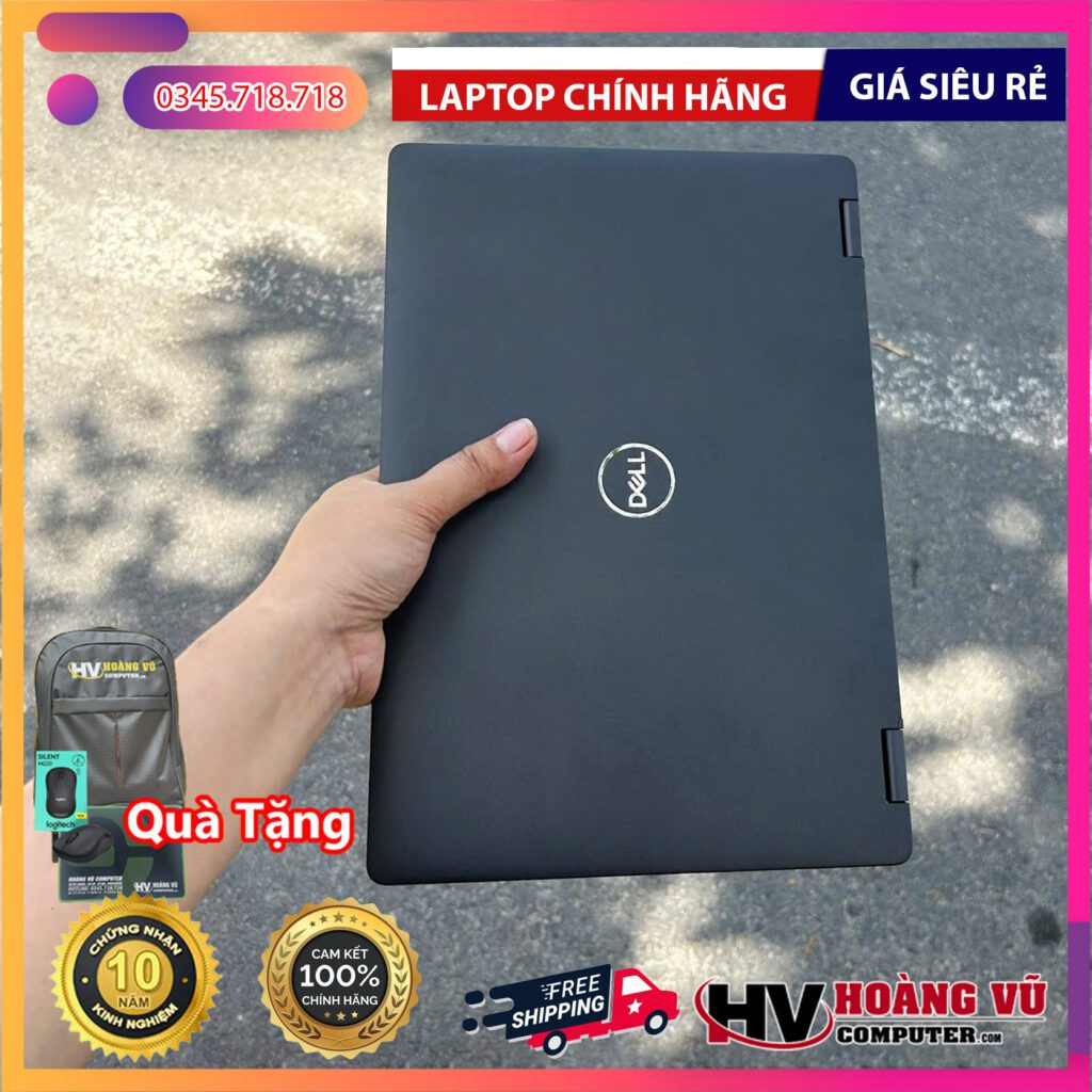 Thiết kế chi tiết của Dell Latitude 5300 X360 2-in-1 – Laptop Doanh Nhân Gập 360° Cao Cấp