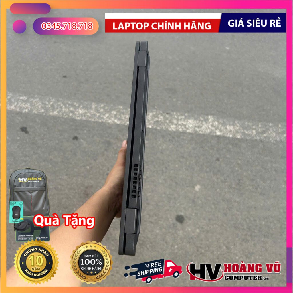 Khu vực bàn phím / cổng kết nối của Dell Latitude 5300 i5-8365U Ram 8GB SSD 256GB Màn hình 13.3 inch FHD