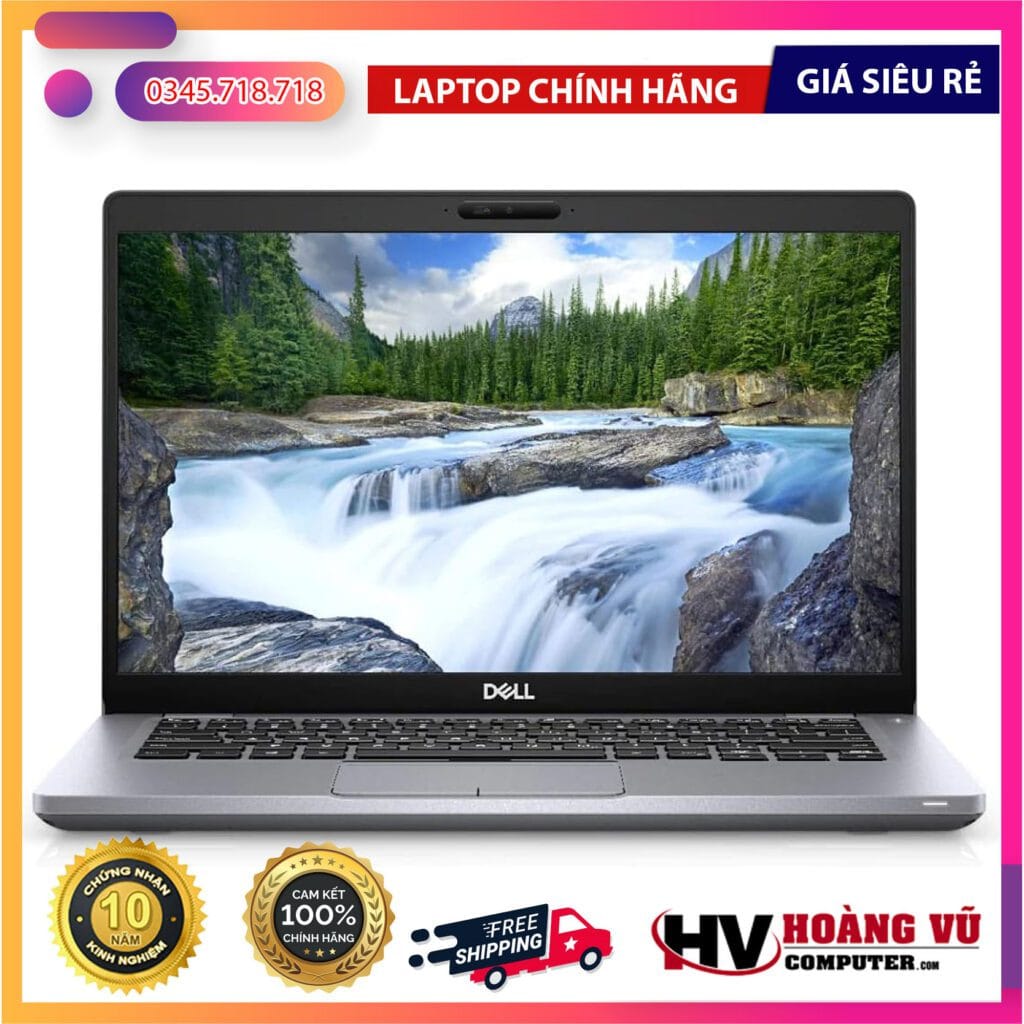 Ảnh tổng thể Dell Latitude 5410 Core i5 | Core i7 ổ cứng SSD PCie Màn 14.0 FHD Màu Xám