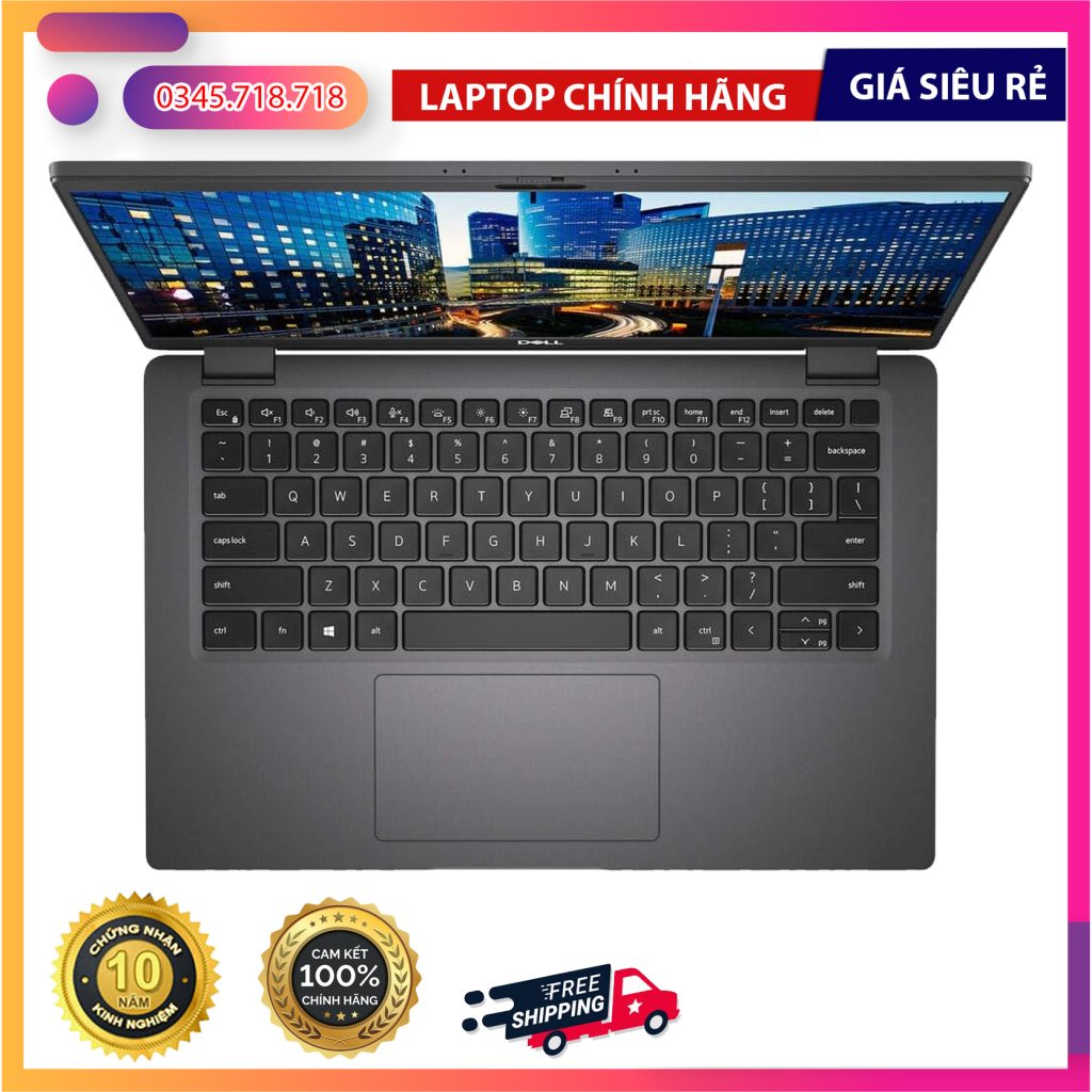 Thiết kế và ngoại hình thực tế của Dell Latitude 7410 Laptop doanh nhân cao cấp 14.0" FHD Màu đen Vân carbon