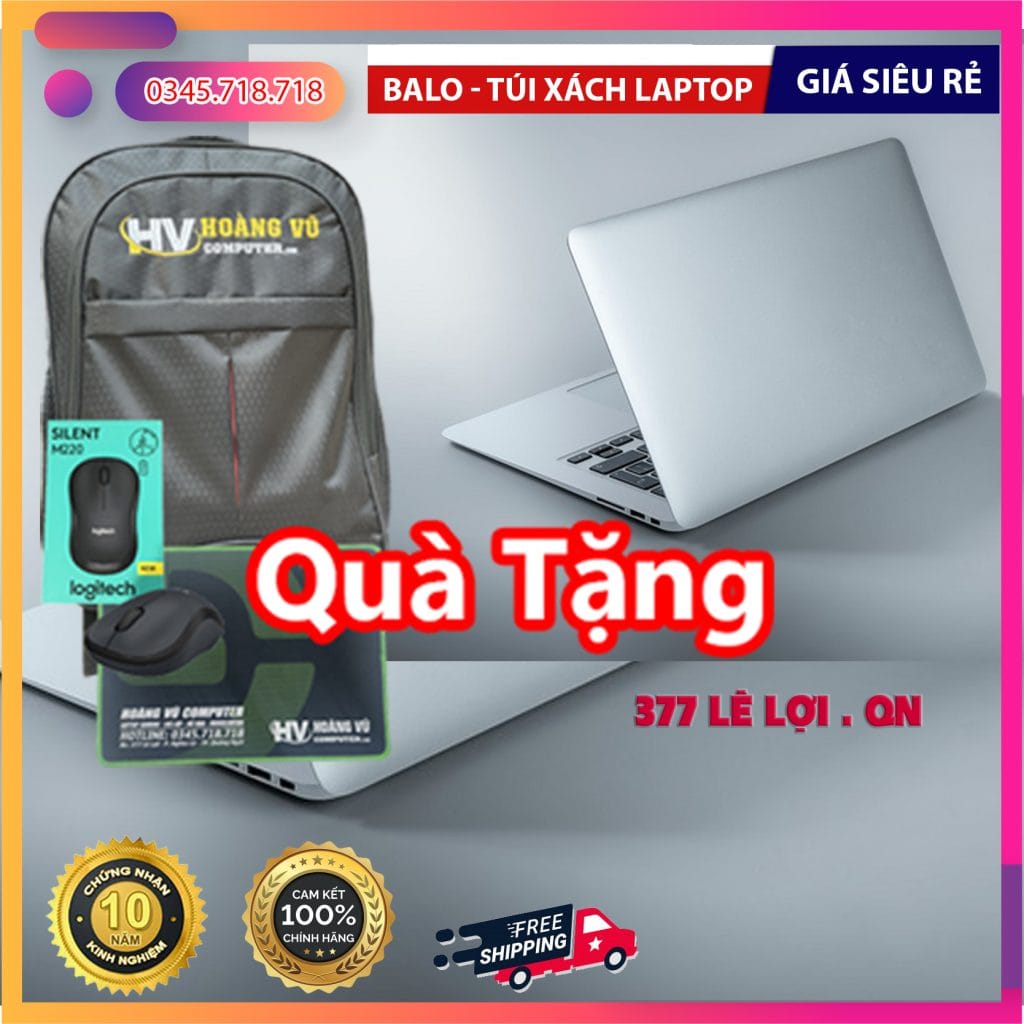 Thiết kế chi tiết của Balo Laptop Hoàng Vũ Chống Sốc 3 Ngăn