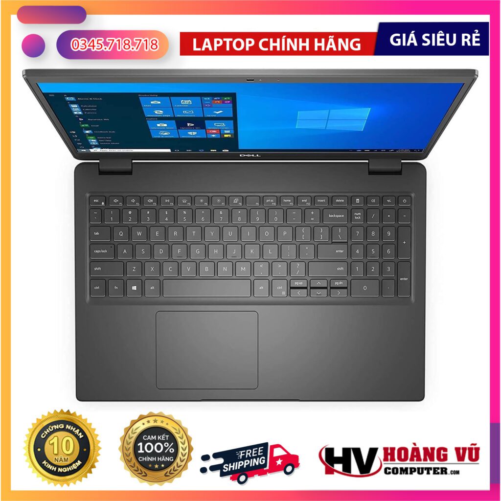 Thiết kế chi tiết của Laptop Dell Latitude 3510 | thời trang mạnh mẽ | Giá rẻ, trả góp 0%