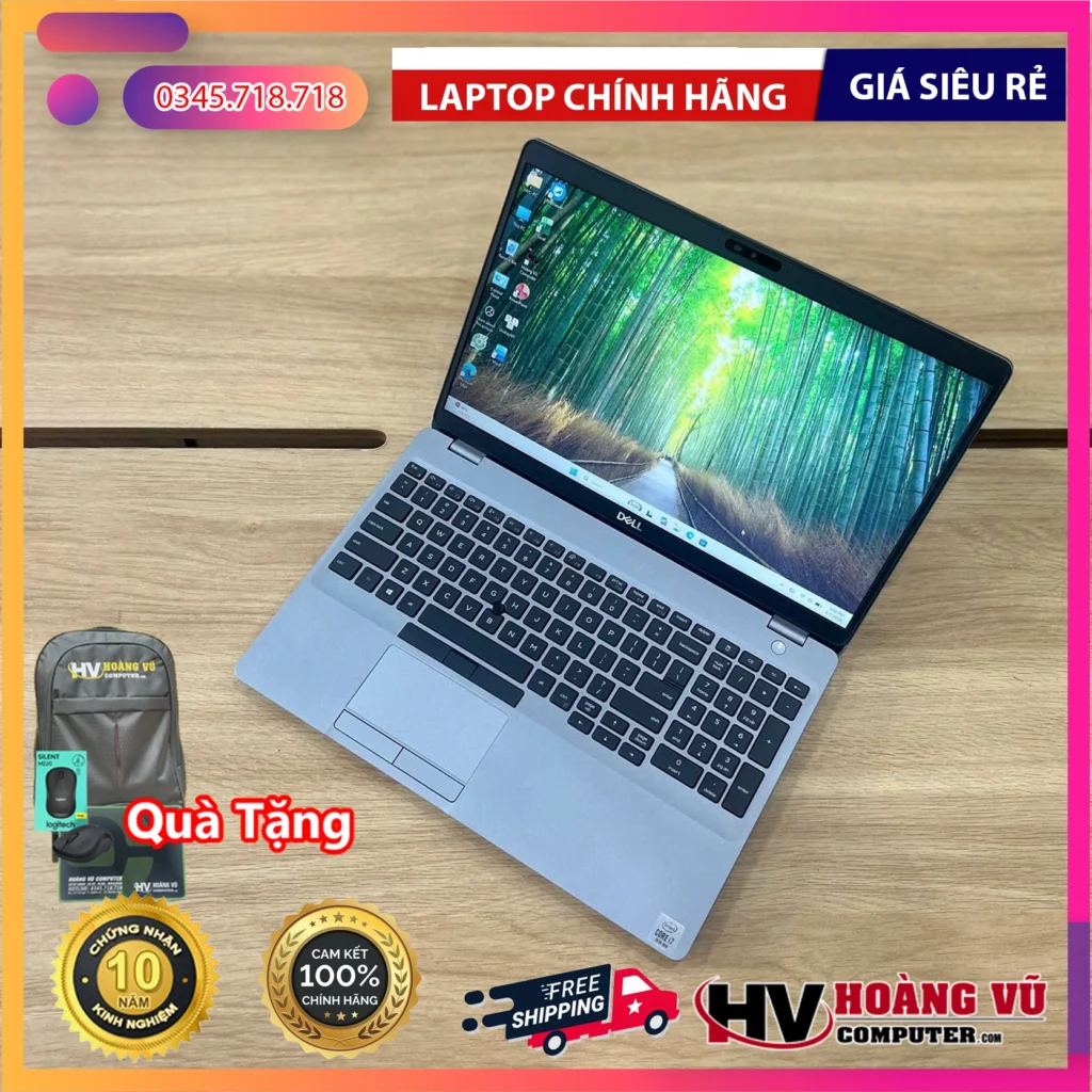 Thiết kế chi tiết của Laptop Dell Latitude 5511 – Hiệu Năng Mạnh Mẽ, Chuẩn Doanh Nghiệp Cao Cấp