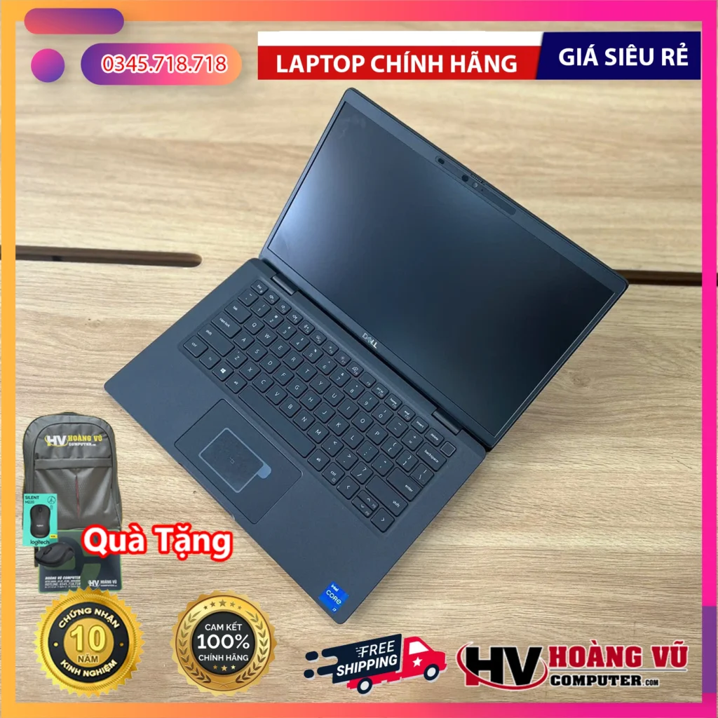Thiết kế và ngoại hình thực tế của Dell Latitude 7320 1145G7 Ram 16GB SSD 256GB Màn 13.3 inch FHD