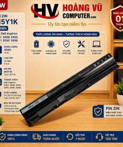 Pin Dell M5Y1K 40Wh Cho Inspiron 3451 3458 5455 5551 5555 5558 Zin - Hoàng Vũ Computer