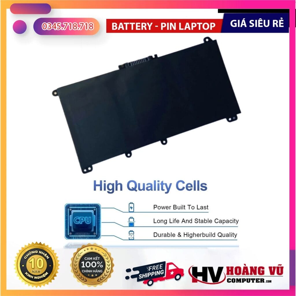 Tem thông số công suất của Pin HT03XL for HP Pavilion L11421-2C2 L11119-855 15-CS 15-DA