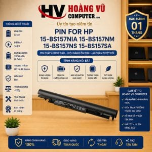Pin for HP 15-BS157NIA 15-BS157NM 15-BS157NS 15-BS157SA - Hoàng Vũ Computer