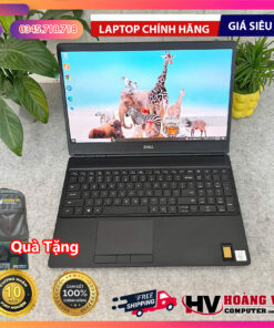 Dell Precision 7550 i7-10850H, RAM 16GB, SSD 512GB, VGA Quadro T2000 4GB, màn 15.6 inch FHD. Laptop workstation đồ họa mạnh mẽ, bền bỉ tại Hoàng Vũ Computer Quảng Ngãi.