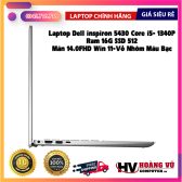 Dell inspiron 5430 Core i5- 1340P 16G SSD512 Màn 14.0FHD Win 11-Vỏ Nhôm Màu Bạc