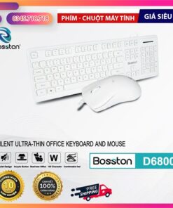 Bộ Phím Chuột Bosston D6800 Full Trắng - Bộ 4 kiotviet 01779eff211f7f838a9e29a0968d7c91