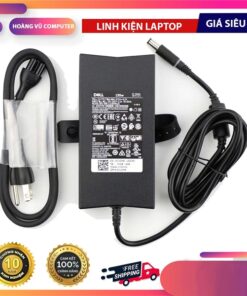 Sạc Laptop Slim Nguyên bản Chính Hãng cho Dell 19.5V 6.7A 130W 7.4mm Kim lớn - Bộ
