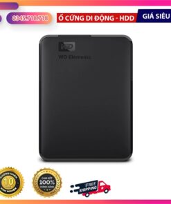 Ổ cứng di động HDD Western Digital Elements Portable 2TB 2.5" USB 3.0 - WDBU6Y0020BBK-WESN (Đen) - Cái 9 kiotviet 106adbb5c209133e029991bbc791f3dc