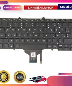 Bàn phím Laptop Dell Latitude 5400 5401 5410 5411 7400 7410 Có LED, Không TrackPointer