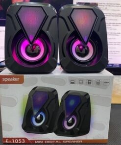 Loa máy tính E-1053, Loa vi tính mini để bàn âm thanh siêu trầm có đèn led đổi màu cực chất âm thanh mạnh mẽ - Cái 7 kiotviet 22851cd5a707f36584dbc9c1f052ec91
