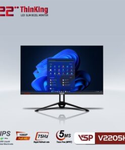 Màn hình VSP Thinking 22inch IPS tràn viền V2205H (Đen) - Cái