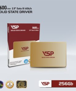 SSD VSP- 512G 860G (Vỏ Nhôm Gold - Tốc độ đọc ghi 560/470MBs)