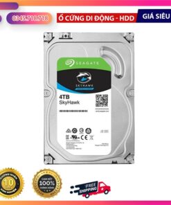 Ổ Cứng Seagate SkyHawk 4TB/256MB/3.5 ST4000VX016 Hàng Chính Hãng - Cái