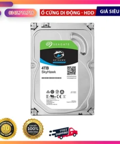 Ổ Cứng Seagate SkyHawk 4TB/256MB/3.5 ST4000VX016 Hàng Chính Hãng – Cái - Hoàng Vũ Computer