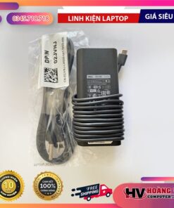 Bộ sạc máy tính xách tay Dell 65W Watt USB loại C Bộ đổi nguồn AC LA65NM190 / HA65NM190 - Bộ