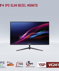 Màn hình VSP IPS Thinking 24inch tràn viền VC2401i ( Đen ) - Cái