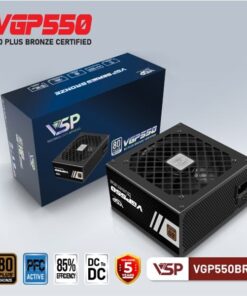 Nguồn máy tính VSP VGP550BRN - 80PLUS BRONZE - 550W - Cái