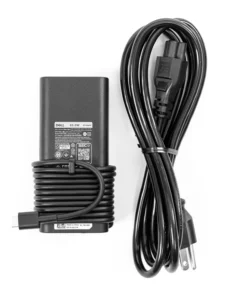 Bộ sạc máy tính xách tay Dell 65W USB-C cho XPS và Latitude 5000 - Bao gồm dây nguồn - Hoàng Vũ Computer