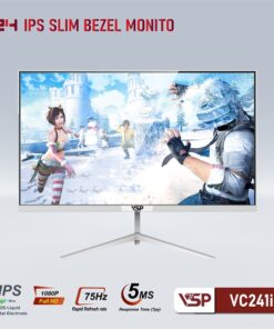 Màn hình VSP IPS Thinking 24inch tràn viền VC2401i ( Trắng ) - Cái