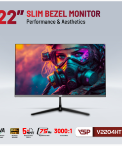 Màn hình VSP Thinking 22inch tràn viền V2204HF100 100Hz (Đen) - Cái