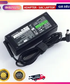 Sạc Laptop Sony Vaio Chính Hãng cho Laptop Vaio Series 19.5V 90W - Bộ