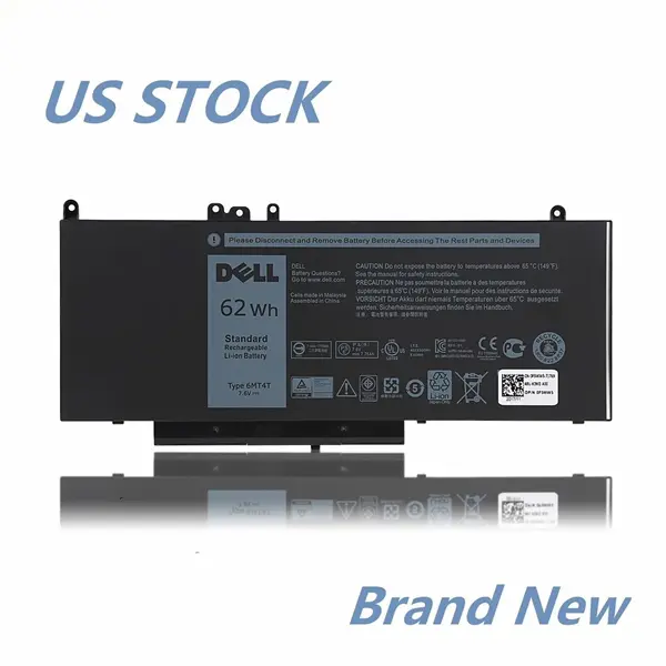 Thiết kế và ngoại hình thực tế của Pin 6MT4T Dell Latitude E5270 E5470 E5570 E5450 E5550 Precision 3510 Zin