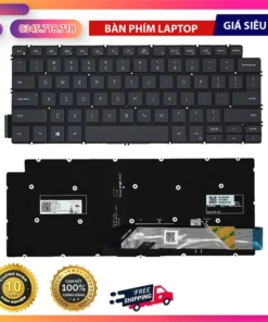 Bàn phím Laptop Dell Vostro 14 3000 3400 3401 3402 5401 5402 5408 5490 7491 ZIN LED - Hoàng Vũ Computer