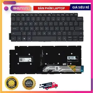 Bàn phím Laptop Dell Vostro 14 3000 3400 3401 3402 5401 5402 5408 5490 7491 ZIN LED - Hoàng Vũ Computer