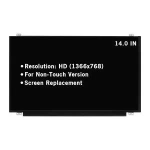 Màn hình Laptop 14.0 LED slim 30 pin HD có tai (trên + dưới) - Hoàng Vũ Computer