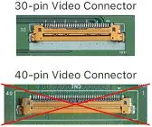 Màn hình thay thế cho laptop 15.6 inch LED Slim 30 Pin FHD | NT156FHM-N41 | B156HTN03.8