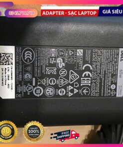 Sạc Laptop Oval Nguyên bản Chính Hãng cho Dell 19.5V 3.34A 65W 7.4mm Kim lớn - Bộ 9 kiotviet 7ccaa418b69348377d459898aed02cf0