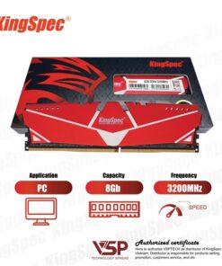 RAM KingSpec 8GB DDR4 2666MHz / 3200MHz - Cái