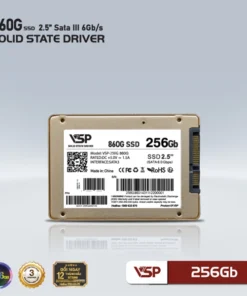 SSD VSP- 256G 860G (Vỏ Nhôm Gold - Tốc độ đọc ghi 560/470MBs)