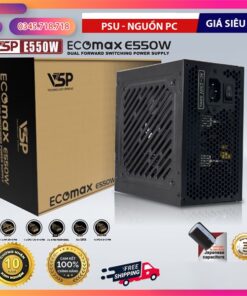 Nguồn máy tính VSP ECOMAX E550W - Cái