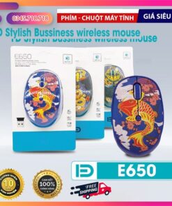 Chuột máy tính không dây FD E650 - Con