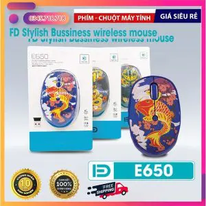 Chuột máy tính không dây FD E650 - Con - Hoàng Vũ Computer