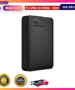 Ổ cứng di động HDD Western Digital Elements Portable 1TB 2.5" USB 3.0 - WDBUZG0010BBK-WESN (Đen) - Cái 6 kiotviet bd5abb1897bf58a55d3a01a4eea7c798