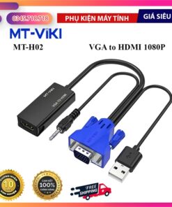 Cáp chuyển đổi VGA Audio Sang HDMI MT-VIKI - Cái 6 kiotviet c8e4acd5ec5683a340b6f89130a8a177