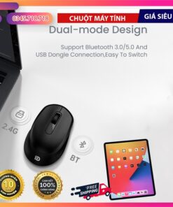 Chuột không dây FD M701Y Bluetooth Dual - Chế độ kép Bluetooth/Wifi 2.4 - Con 7 kiotviet cd07f1af802af45df5b6771223333405