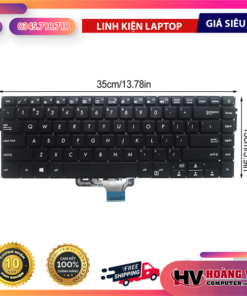 Bàn phím Laptop ASUS Pro15 S15 S510U S5100UQ UK505B U5100UQ S510UA US - Cái
